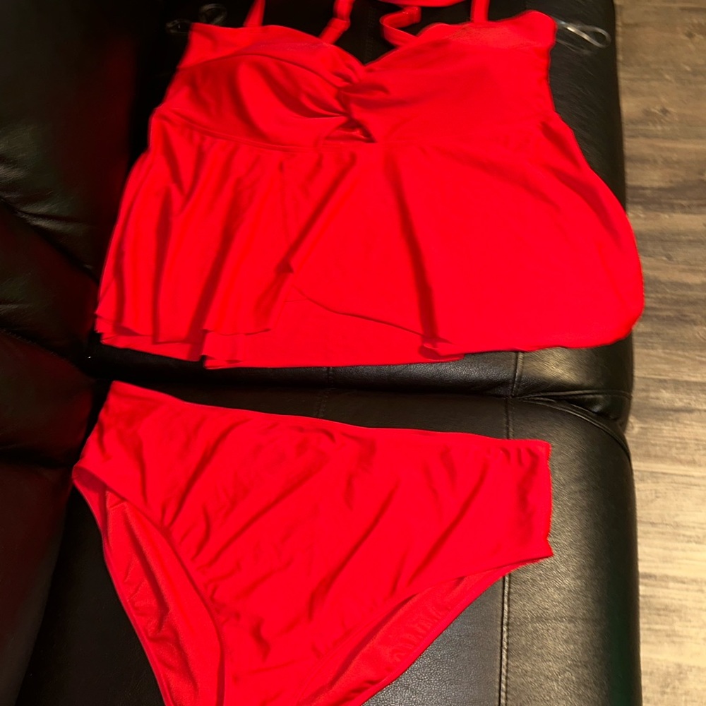 Forever 21 Scarlet Bikini Set